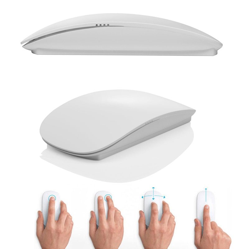 Ultra-thin touch wireless mouse