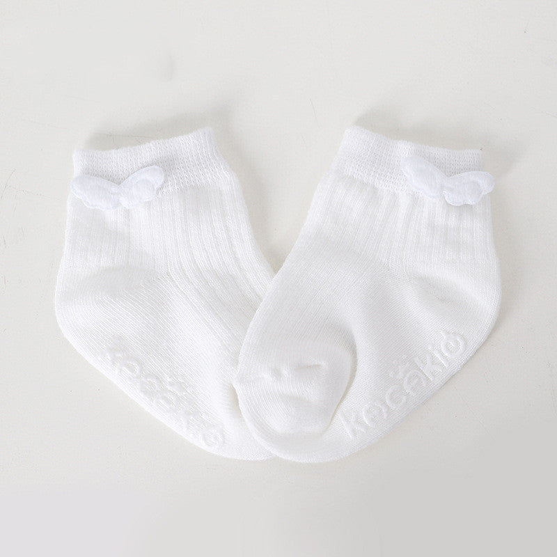 Men And Women Baby Cute Socks Angel Wings Socks Children Non-slip Cotton Socks