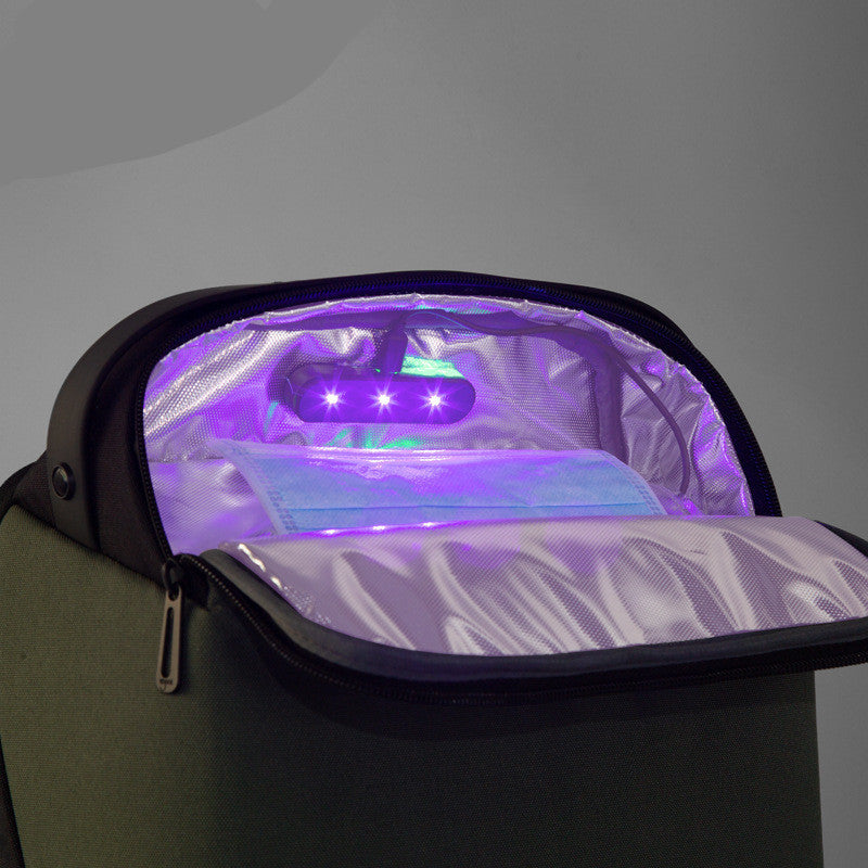 Led Ultraviolet Sterilization Backpack Portable Single Shoulder Bag Sterilization Bag