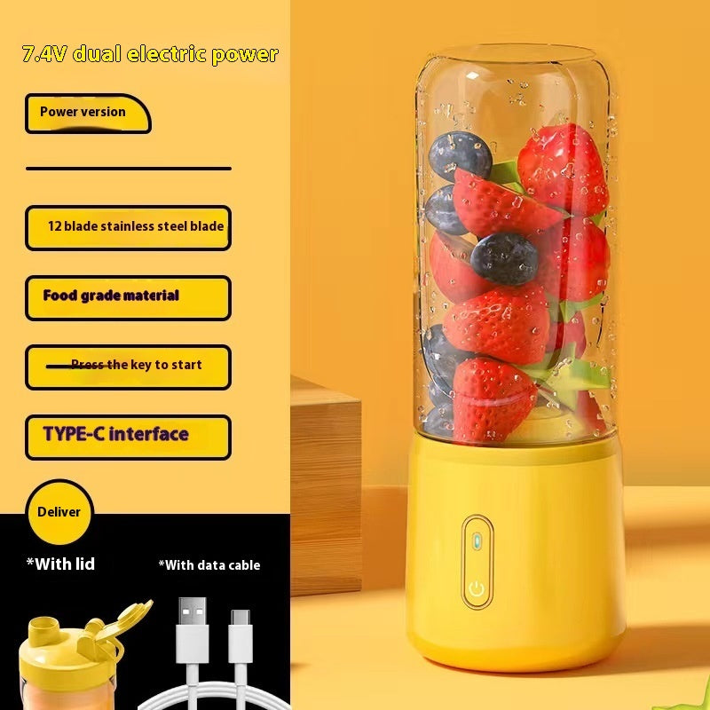 Portable Blender Cooking Machine Charging Juice Cup